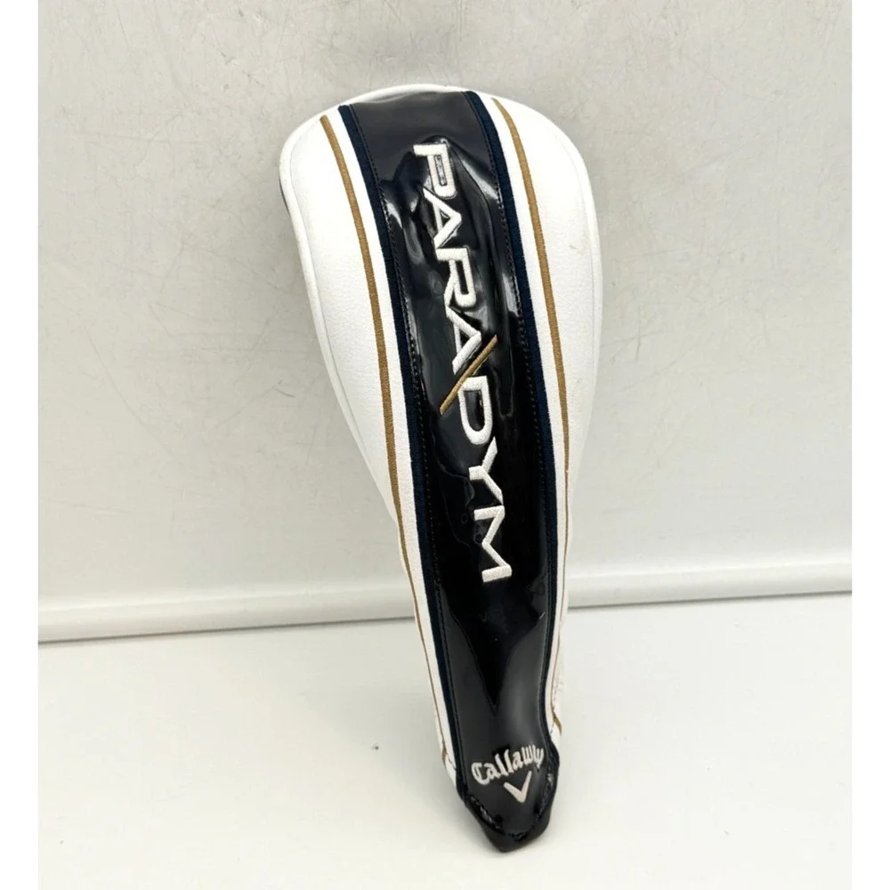 Callaway Paradym Fairway Wood Headcover Navy White Gold Adjustable Tag Golf OEM